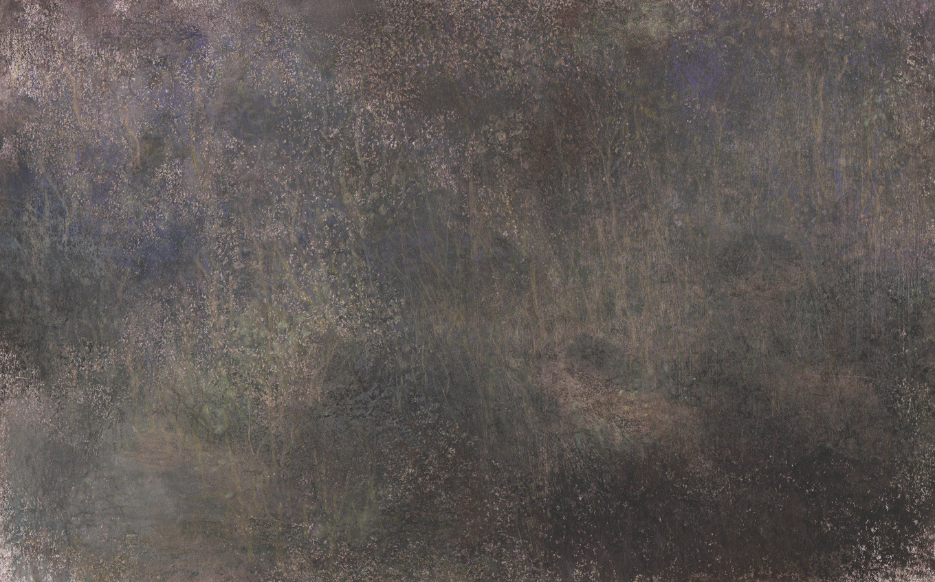 L1274 - Nicholas Herbert, British Artist, mixed media landscape painting of Mermaid Pond Greensand Ridge, 2021